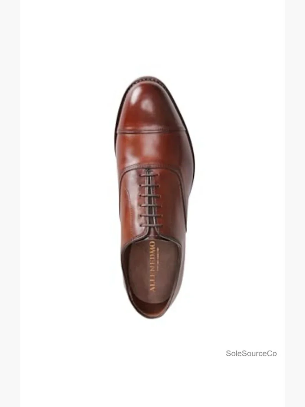 Men's Waterproof Cap-Toe Oxfords - Park Avenue Dress Shoe